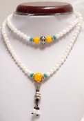 Fossilized Coral Necklace 6mm