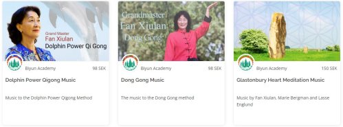 Visit https://courses.biyun.se to buy our music digitally