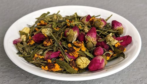 3 Long Jing + 1 Feng Shui Tea