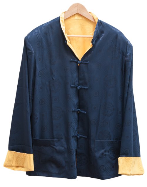 Shirt, Dark blue/Yellow