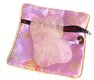 Rose quartz massage stone